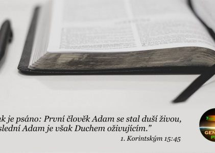 První Adam — poslední Adam