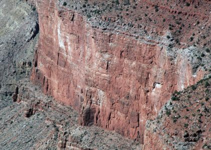 Vápencové vrstvy v Grand Canyonu